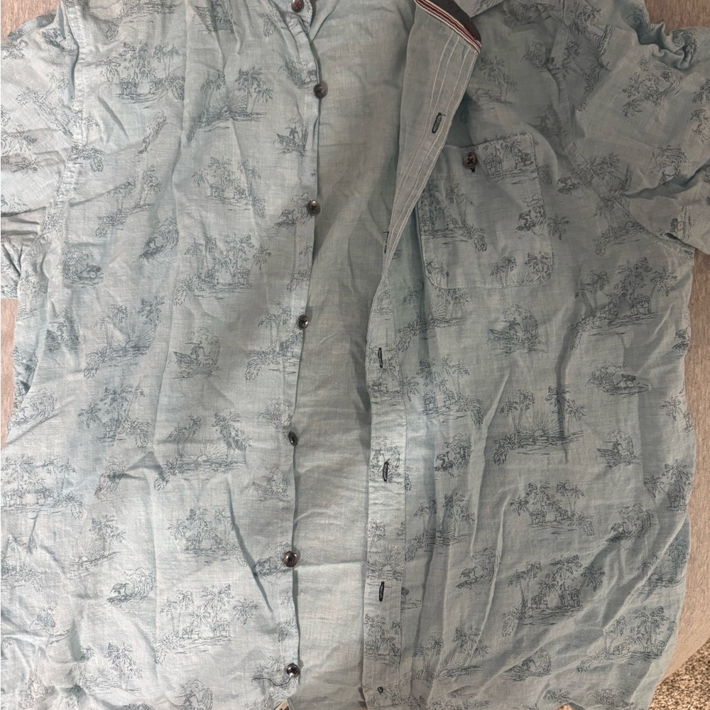 Men's Light Blue Casual Shirt